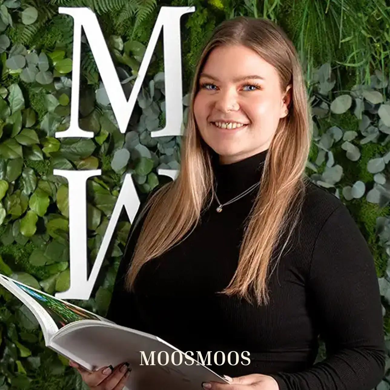 MOOSMOOS Vetrieb & Kundendienst für persönliche Beratung kunden für Mooswände, Moosdecken & Moosbilder & Außenfassadenbegrünung Laura Schulze